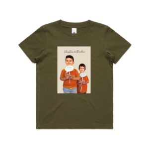 Christian & Theodore design in a size 6 AS Colour Army