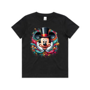 Mickey on Black AS Size 6